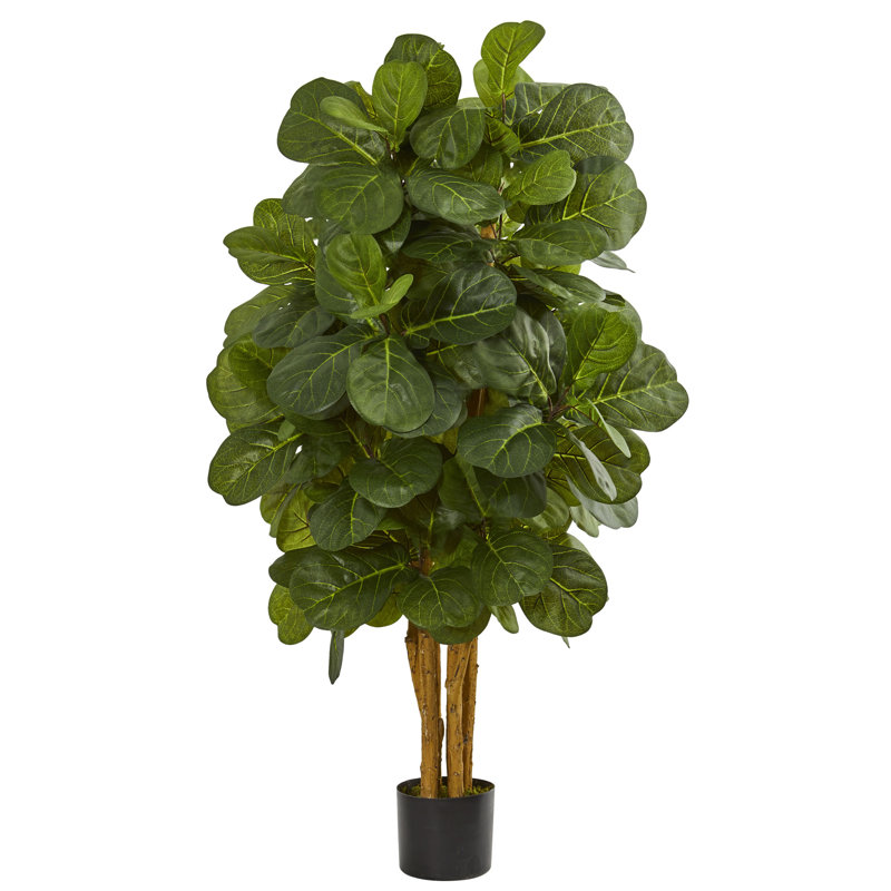 faux fiddle leaf fig tree in pot reviews joss main fake outdoor christmas trees